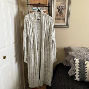 Light Grey full length sweater